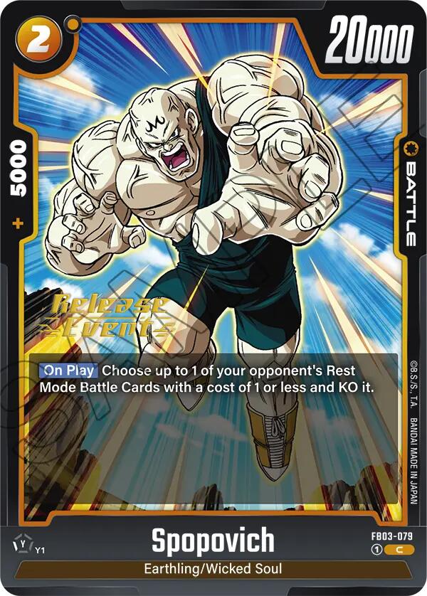 Spopovich [Raging Roar Release Event Cards] | Devastation Store