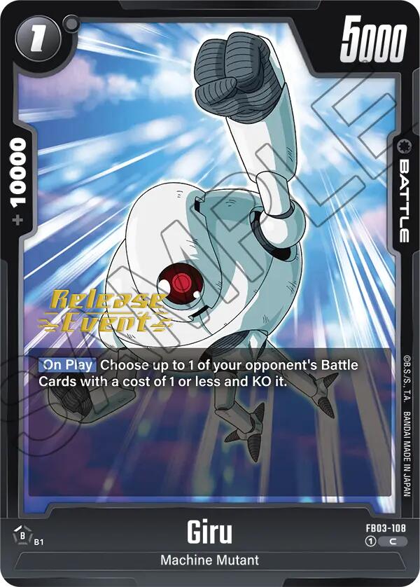 Giru [Raging Roar Release Event Cards] | Devastation Store