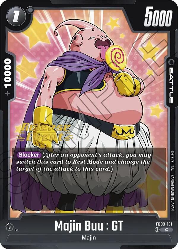 Majin Buu : GT [Raging Roar Release Event Cards] | Devastation Store