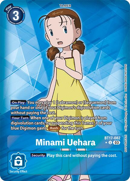 Minami Uehara [BT17-082] (Box Promotion Pack: Secret Crisis) [Secret Crisis] | Devastation Store