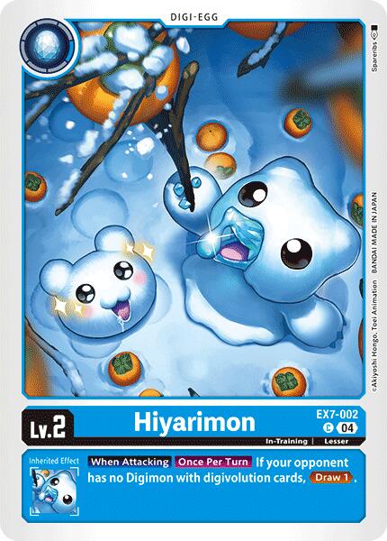 Hiyarimon [EX7-002] [Digimon LIBERATOR] | Devastation Store