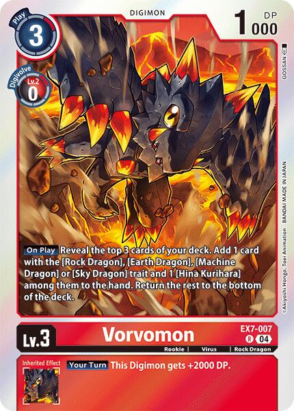 Vorvomon [EX7-007] [Digimon LIBERATOR] | Devastation Store