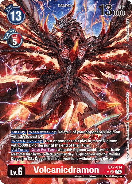 Volcanicdramon [EX7-014] (Alternate Art) [Digimon LIBERATOR] | Devastation Store