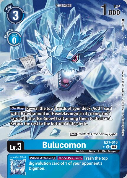 Bulucomon [EX7-016] (Alternate Art) [Digimon LIBERATOR] | Devastation Store