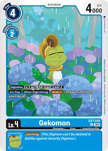 Gekomon [EX7-018] [Digimon LIBERATOR] | Devastation Store