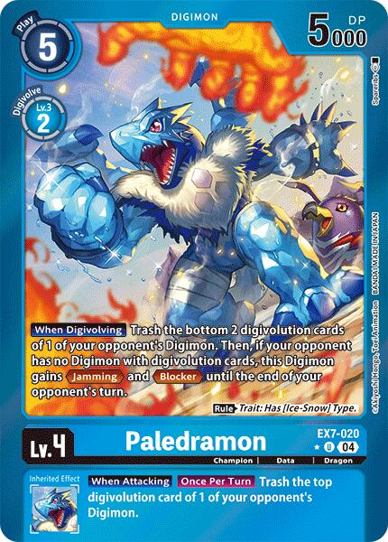 Paledramon [EX7-020] (Foil) [Digimon LIBERATOR] | Devastation Store