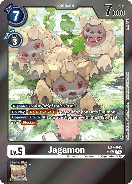 Jagamon [EX7-045] (Foil) [Digimon LIBERATOR] | Devastation Store