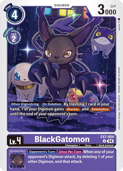 BlackGatomon [EX7-054] [Digimon LIBERATOR] | Devastation Store