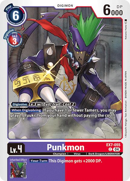 Punkmon [EX7-055] [Digimon LIBERATOR] | Devastation Store