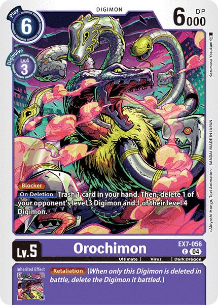 Orochimon [EX7-056] [Digimon LIBERATOR] | Devastation Store