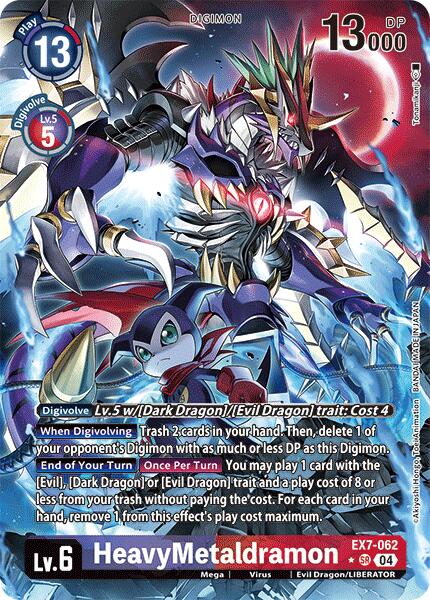 HeavyMetaldramon [EX7-062] (Alternate Art) [Digimon LIBERATOR] | Devastation Store