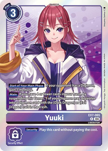 Yuuki [EX7-065] [Digimon LIBERATOR] | Devastation Store