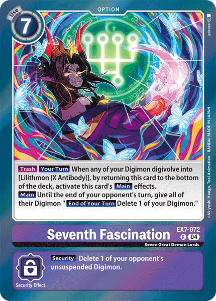 Seventh Fascination [EX7-072] [Digimon LIBERATOR] | Devastation Store