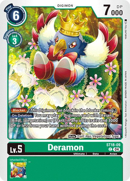 Deramon [ST18-09] [Starter Deck: Guardian Vortex] | Devastation Store