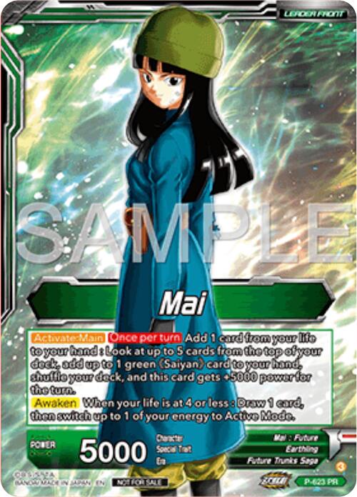 Mai // Mai, Defying Despair (Gold Stamped) (P-623) [Promotion Cards] | Devastation Store