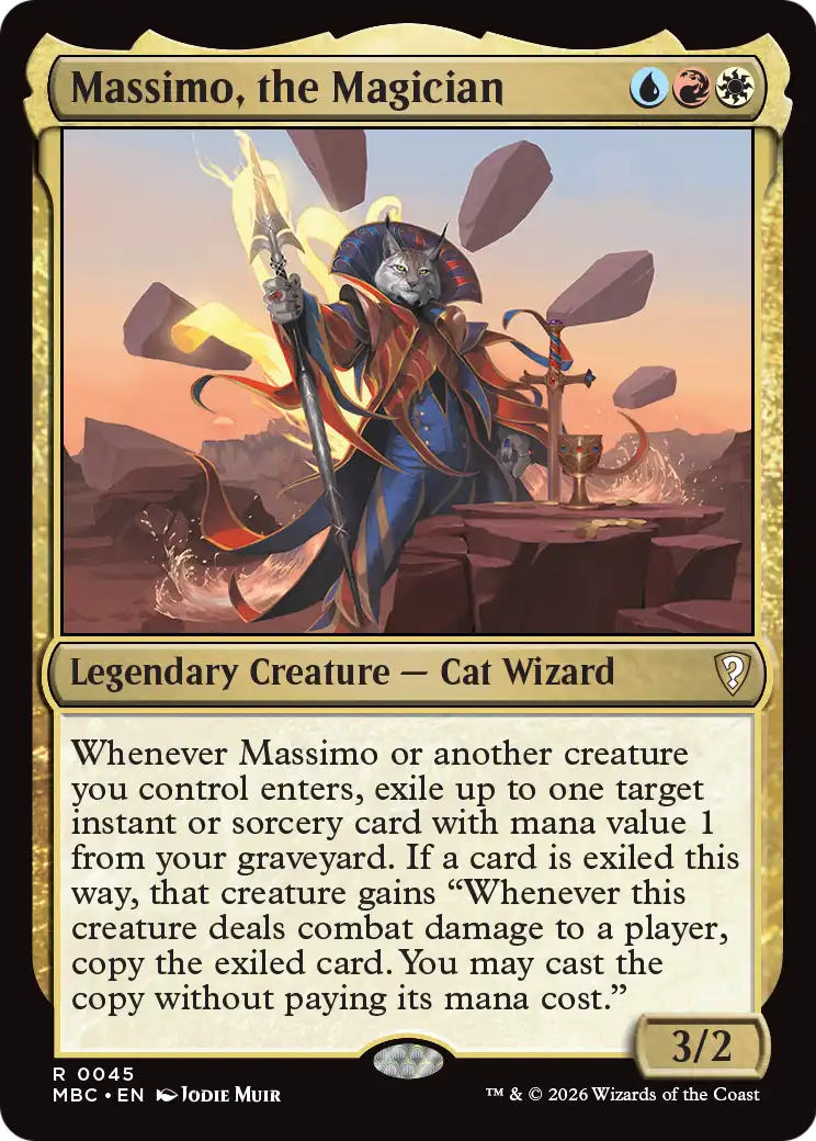 Massimo, the Magician [Mystery Booster: Commander Edition] | Devastation Store