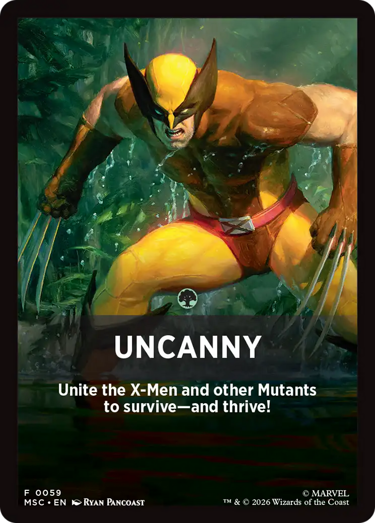 Uncanny Theme Card [Marvel Super Heroes Commander] | Devastation Store