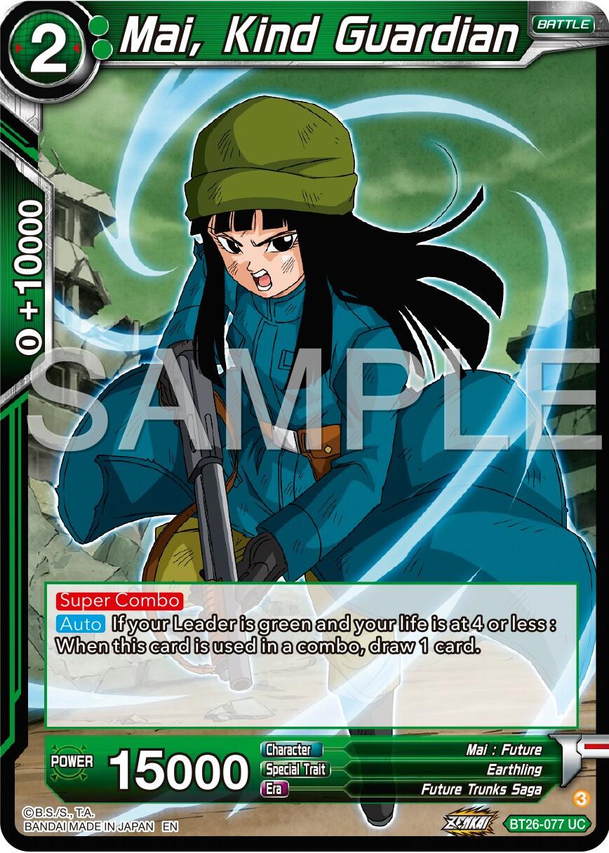 Mai, Kind Guardian (BT26-077) [Ultimate Advent] | Devastation Store