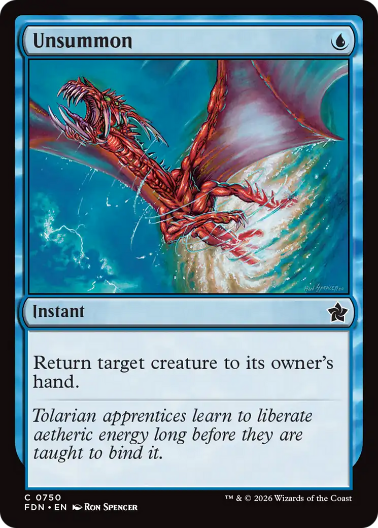 Unsummon (0750) [Foundations] | Devastation Store