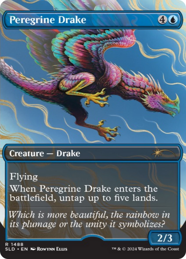 Peregrine Drake (Rainbow Foil) [Secret Lair Drop Series] | Devastation Store
