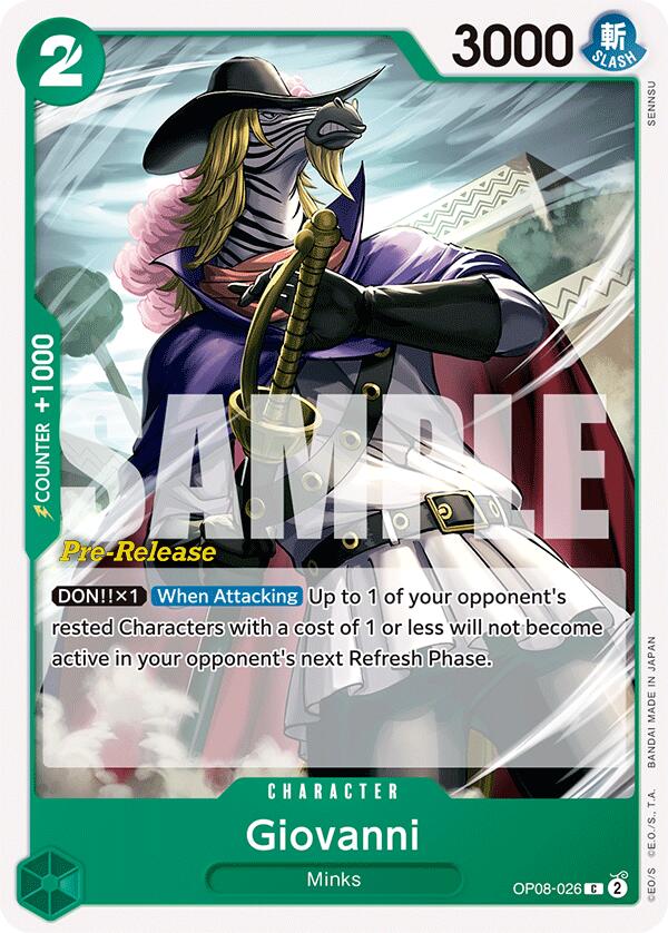 Giovanni [Two Legends Pre-Release Cards] | Devastation Store