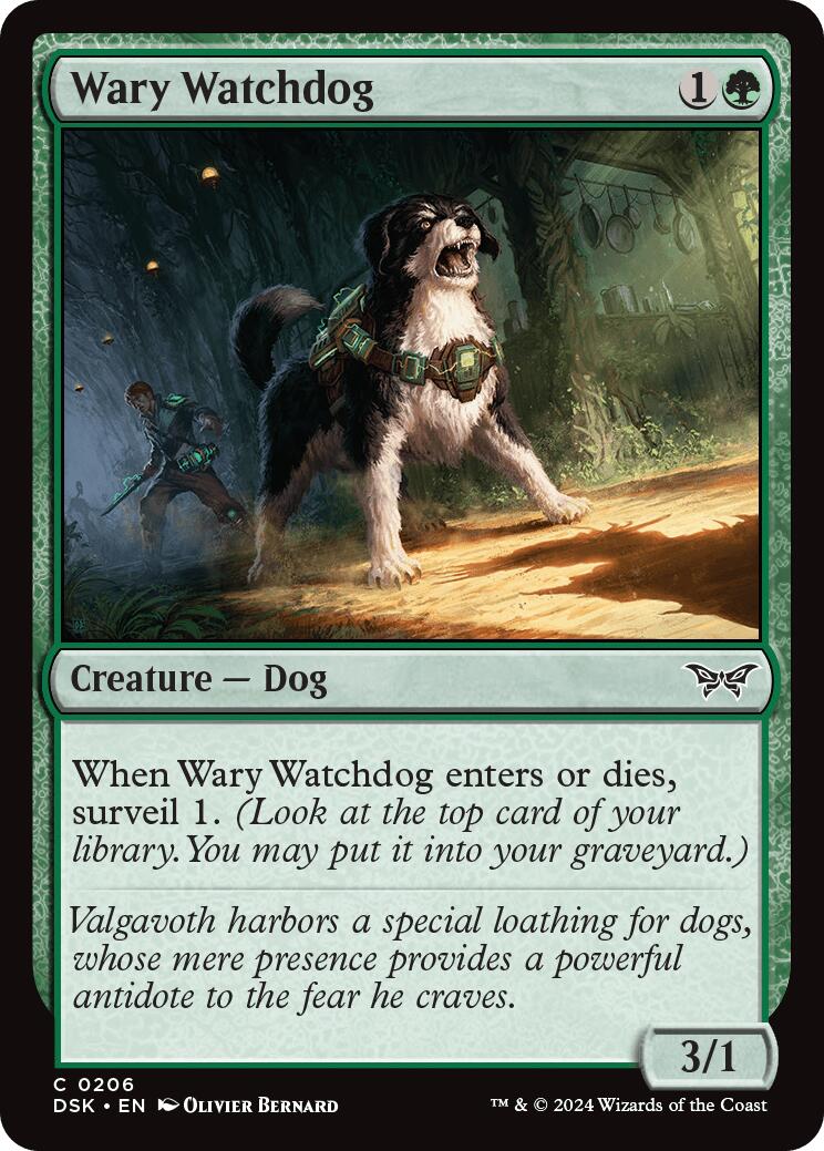 Wary Watchdog [Duskmourn: House of Horror] | Devastation Store