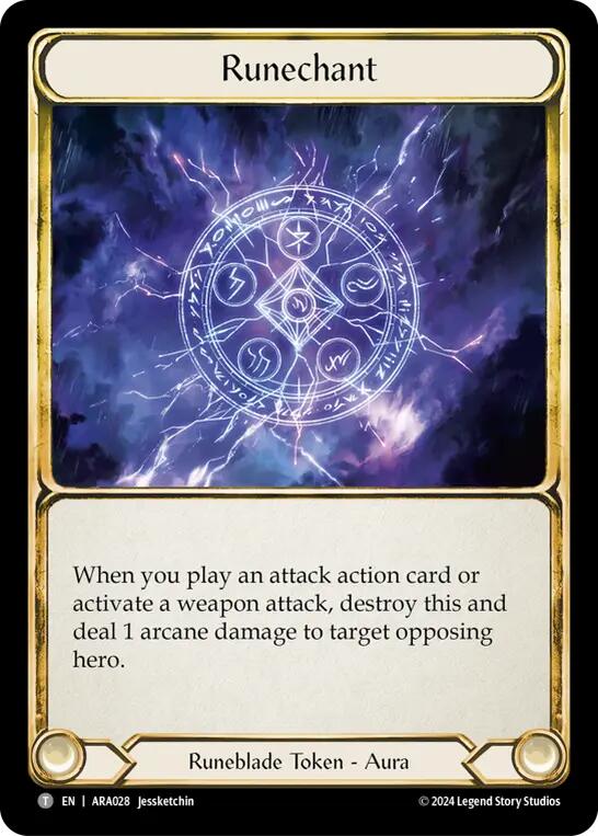 Runechant [ARA028] (Rosetta Aurora Blitz Deck) | Devastation Store