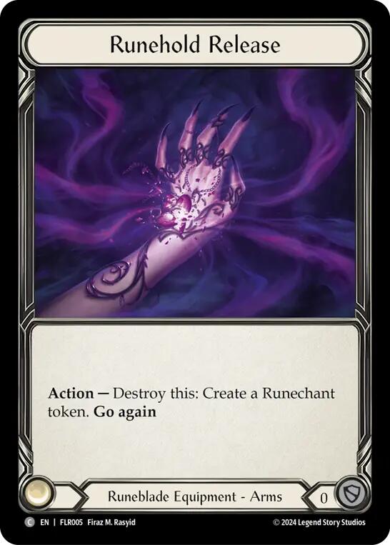 Runehold Release [FLR005] (Rosetta Florian Blitz Deck) | Devastation Store