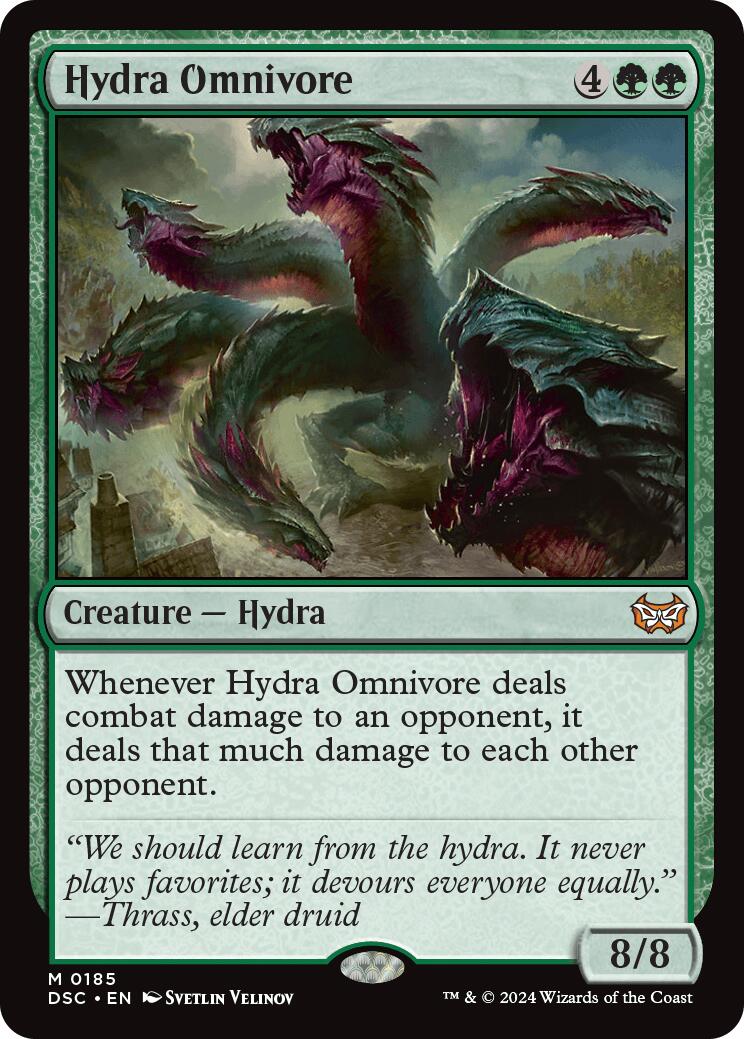 Hydra Omnivore [Duskmourn: House of Horror Commander] | Devastation Store