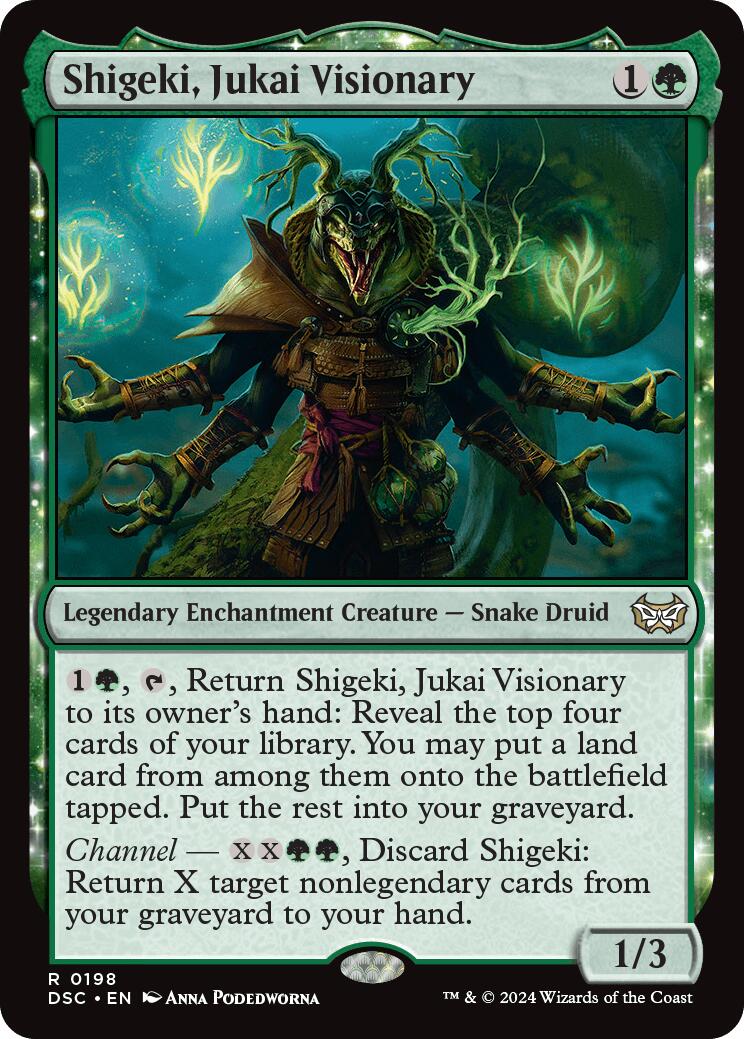 Shigeki, Jukai Visionary [Duskmourn: House of Horror Commander] | Devastation Store