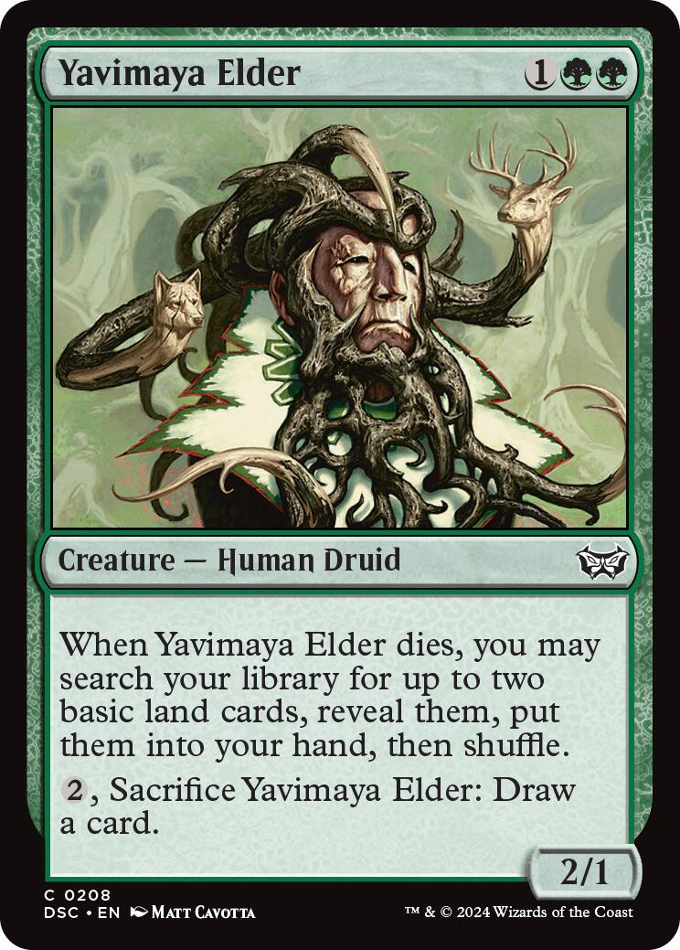 Yavimaya Elder [Duskmourn: House of Horror Commander] | Devastation Store