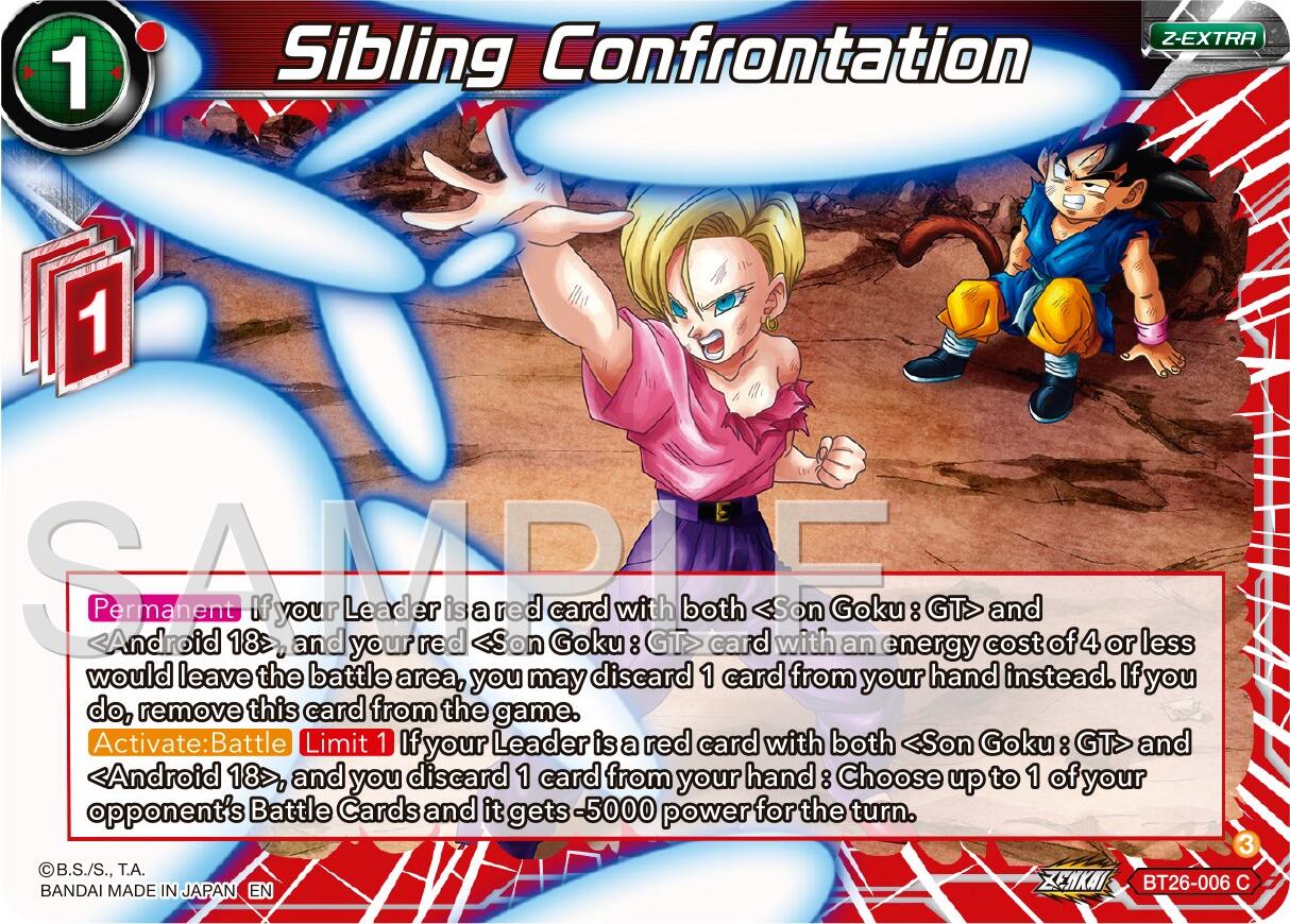 Sibling Confrontation (BT26-006) [Ultimate Advent] | Devastation Store