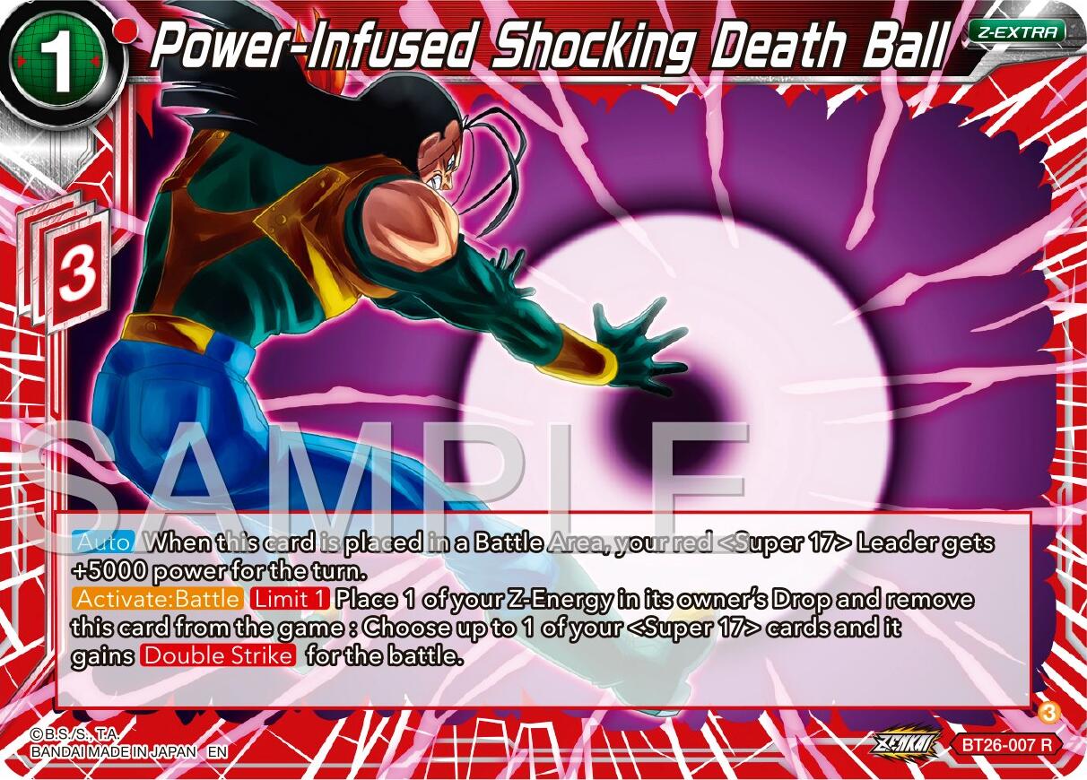 Power-Infused Shocking Death Ball (BT26-007) [Ultimate Advent] | Devastation Store