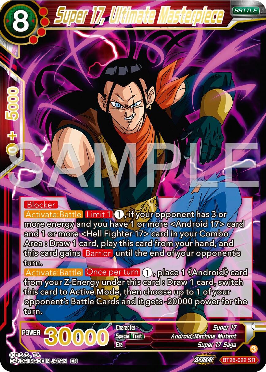 Super 17, Ultimate Masterpiece (BT26-022) [Ultimate Advent] | Devastation Store