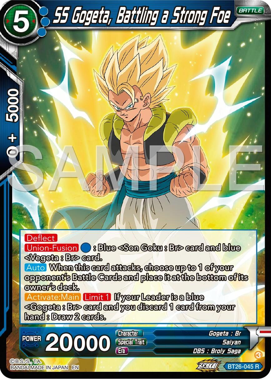 SS Gogeta, Battling a Strong Foe (BT26-045) [Ultimate Advent] | Devastation Store