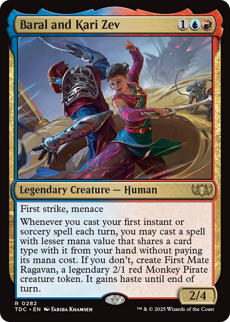 Baral and Kari Zev [Tarkir: Dragonstorm Commander] | Devastation Store