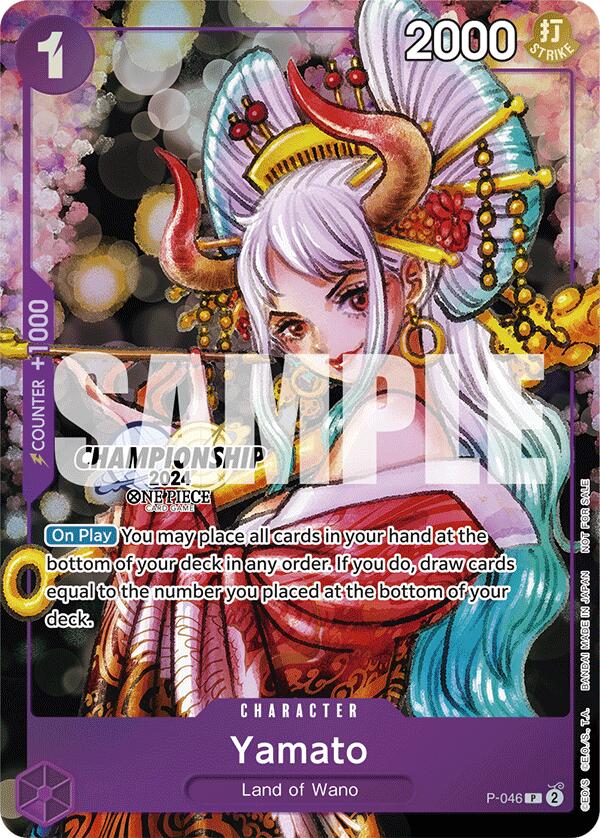 Yamato (CS 2024 Event Pack Finalist) [One Piece Promotion Cards] | Devastation Store