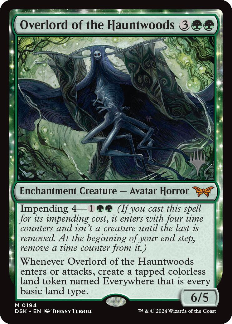 Overlord of the Hauntwoods [Duskmourn: House of Horror Promos] | Devastation Store