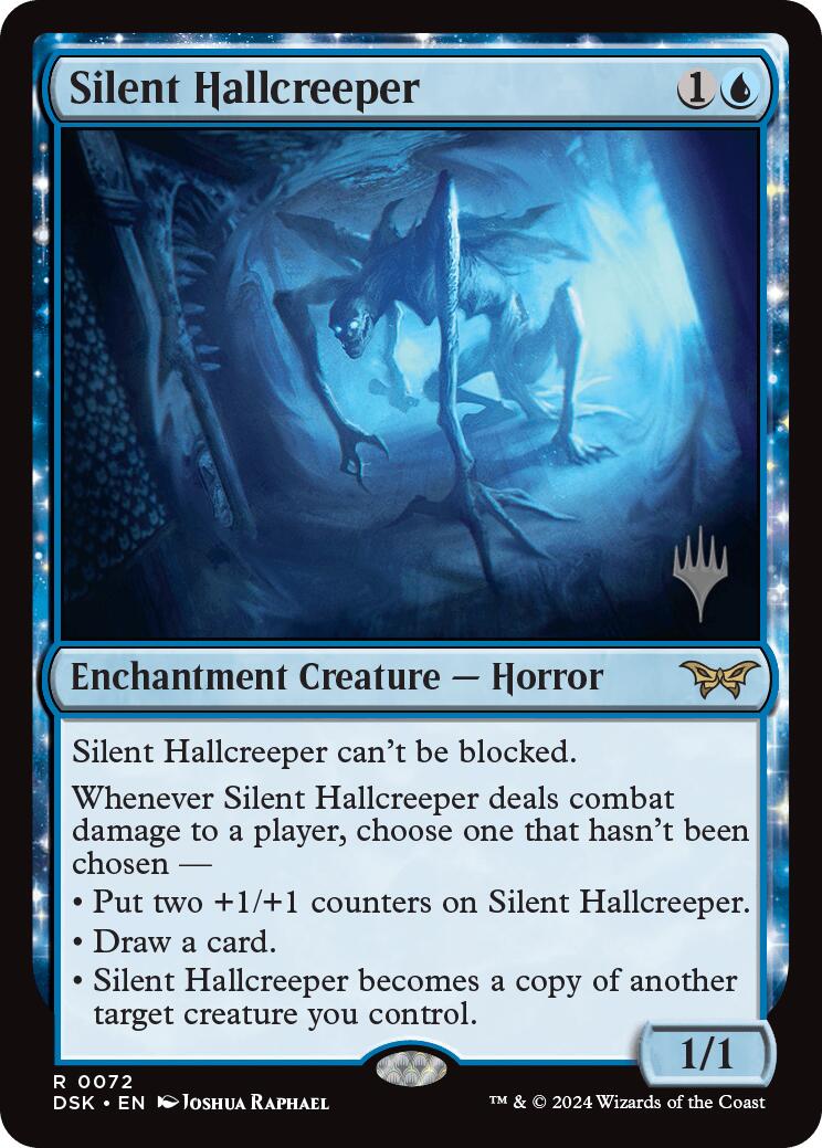 Silent Hallcreeper [Duskmourn: House of Horror Promos] | Devastation Store