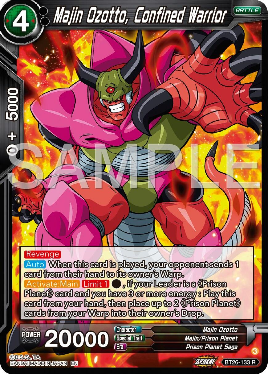 Majin Ozotto, Confined Warrior (BT26-133) [Ultimate Advent] | Devastation Store