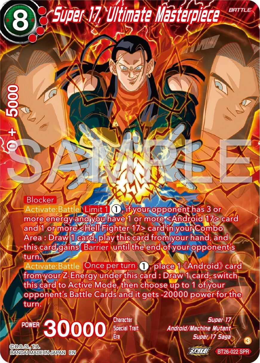 Super 17, Ultimate Masterpiece (SPR) (BT26-022) [Ultimate Advent] | Devastation Store