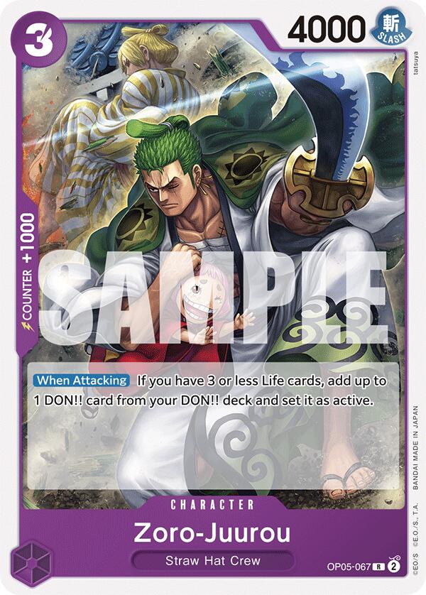 Zoro-Juurou [Starter Deck: PURPLE Monkey.D.Luffy] | Devastation Store