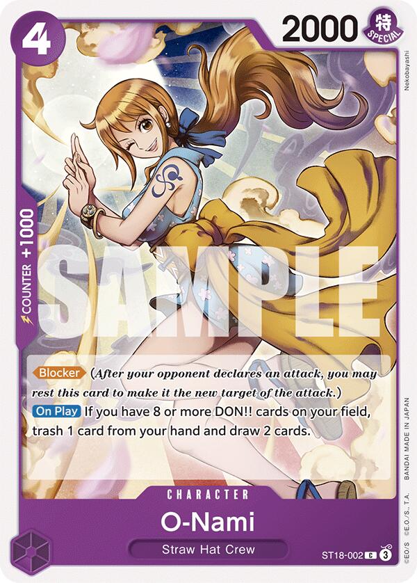 O-Nami [Starter Deck: PURPLE Monkey.D.Luffy] | Devastation Store