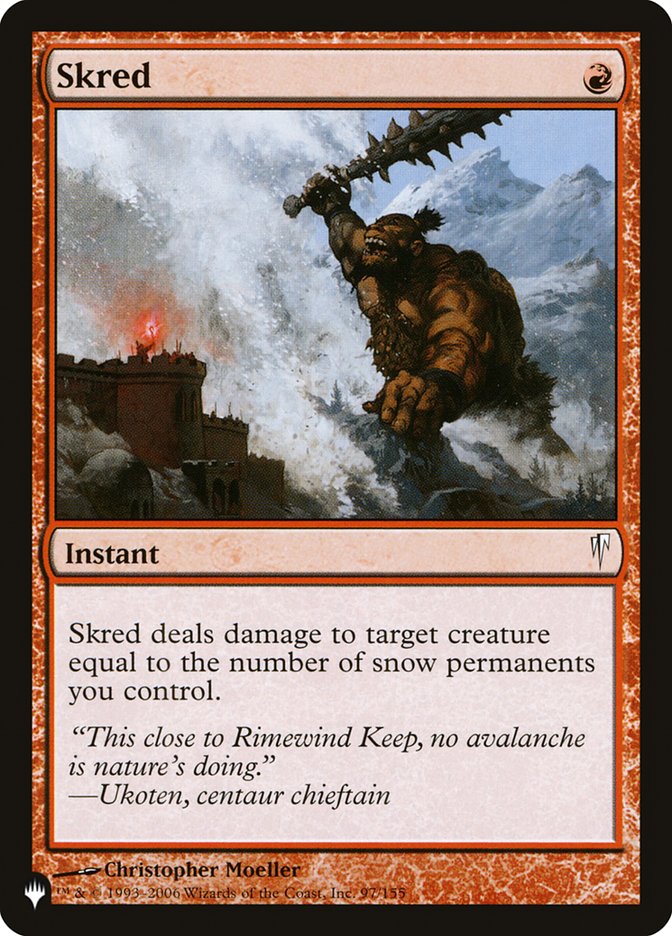 Skred [The List] | Devastation Store