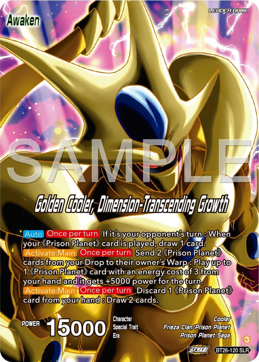 Cool // Golden Cooler, Dimension-Transcending Growth (Alternate Art) (BT26-120) [Ultimate Advent] | Devastation Store