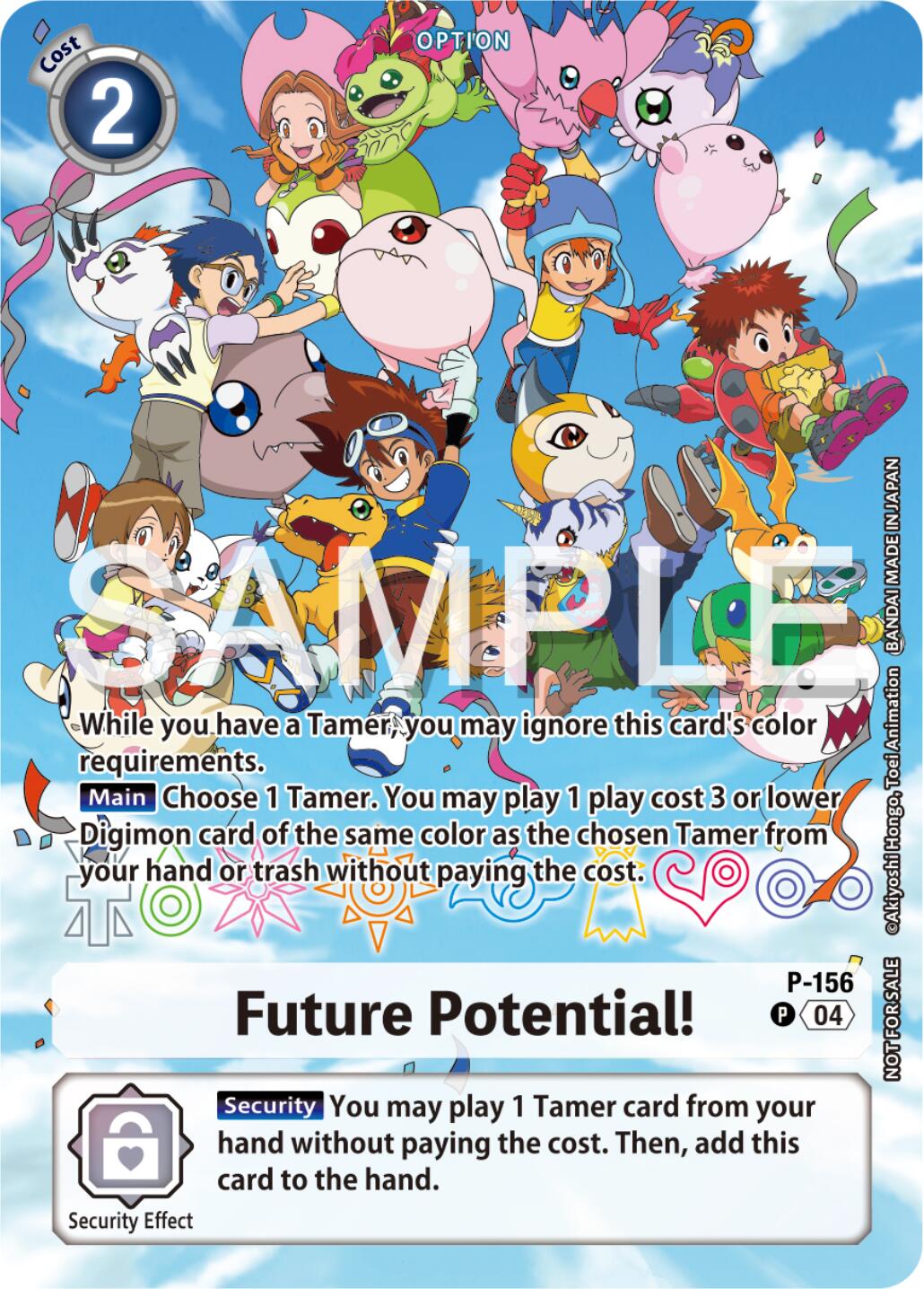 Future Potential! [P-156] (25th Anniversary Digimon Adventure) [Digimon LIBERATOR] | Devastation Store