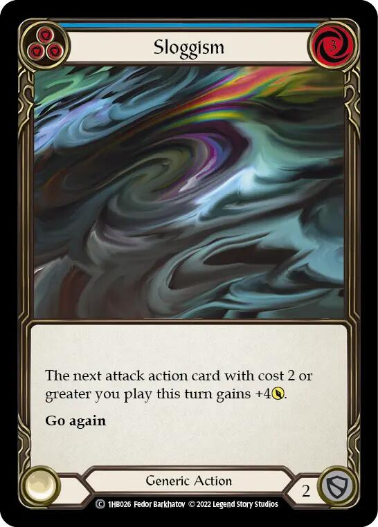 Sloggism (Blue) [1HB026] (History Pack 1 Bravo Blitz Deck) | Devastation Store