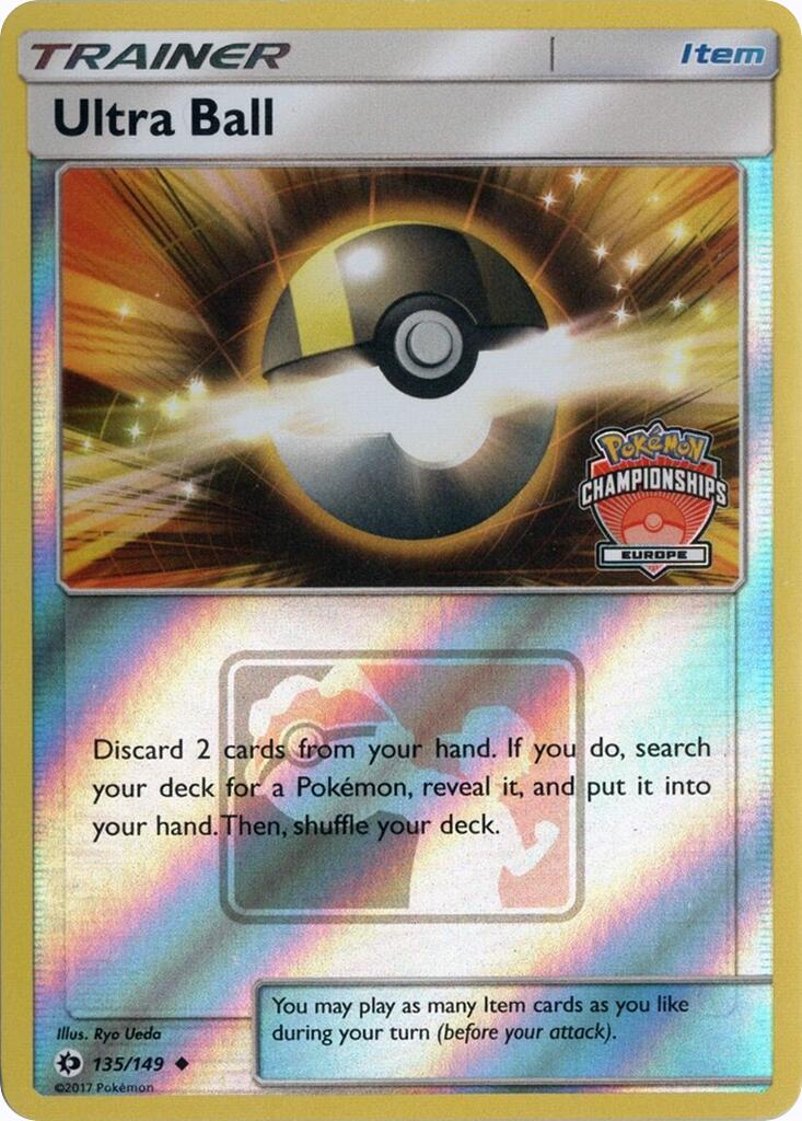 Ultra Ball (135/149) (Europe Championships) [League & Championship Cards] | Devastation Store