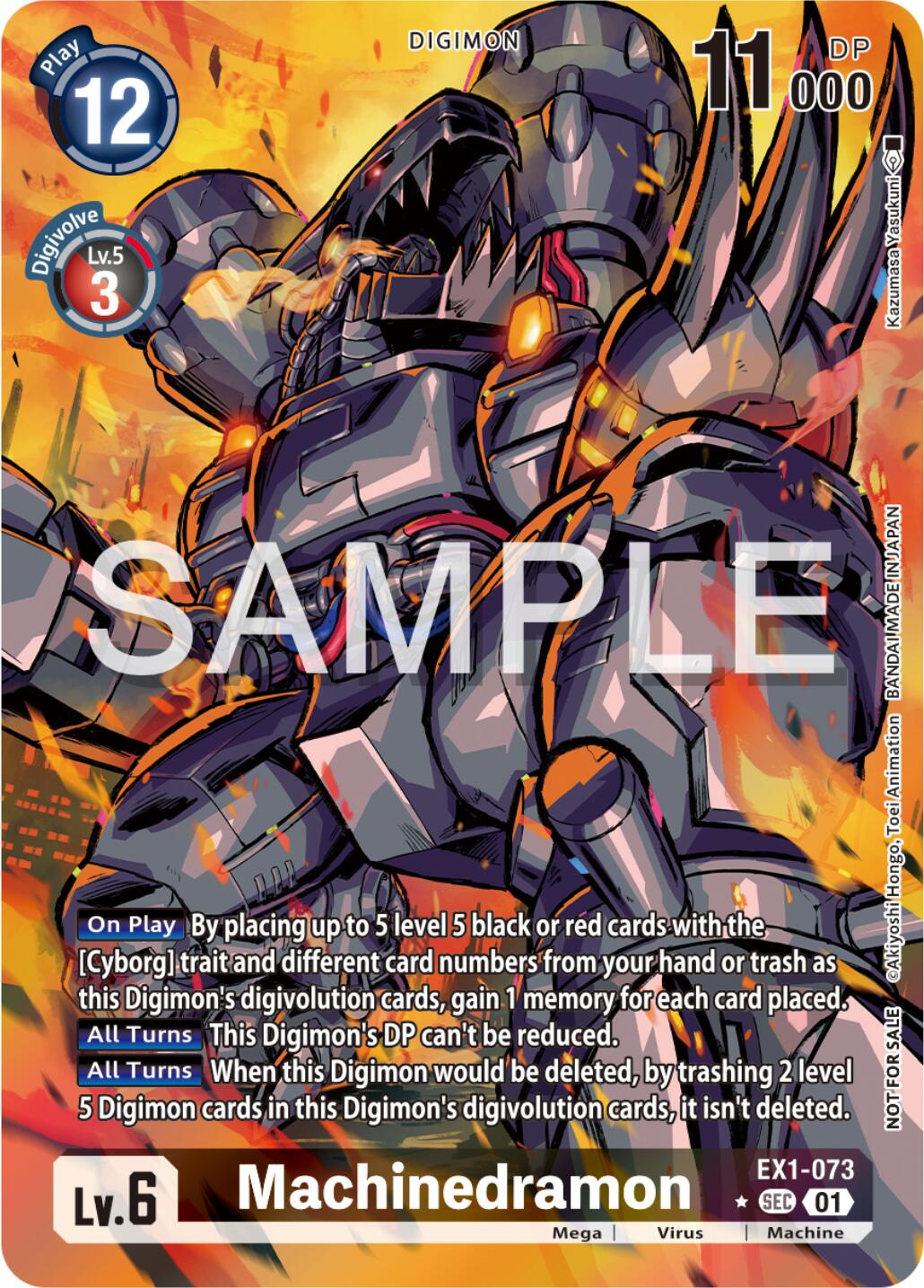 Machinedramon [EX1-073] (Release Special Booster Ver.2.0 Celebration Event Winner) [Release Special Booster 2.0 Pre-Release Cards] | Devastation Store