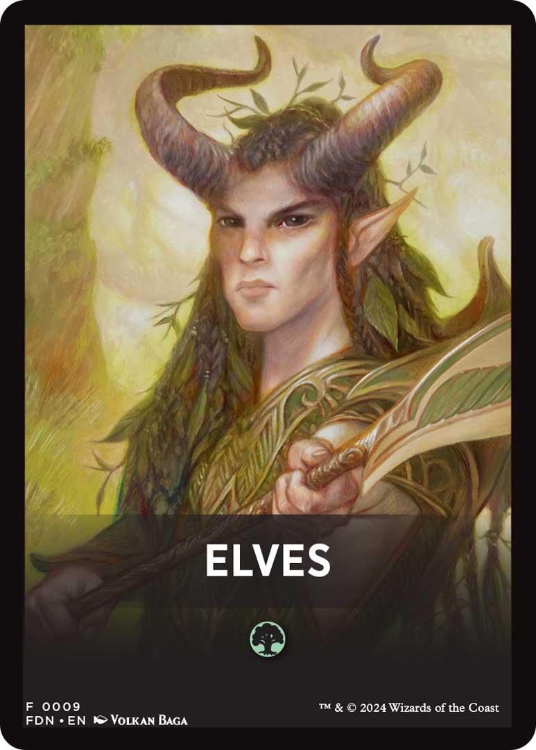 Elves Theme Card [Foundations Tokens] | Devastation Store